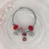 Special Metal Rope Bangle Colors Lovely Crystal Fox Charms Armband