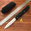 US Style 2 styles A3 Double Action Automatic Pocket Knife Fast Open Outdoor Tactical Self Defense Hunting Auto Survival Knives UT85 UT88 9000 7850 7150 3400 4600 9400