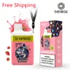 Tastefog Astro 7000 Puffs 전자 담배 5% 무료 끈 10flavors가있는 충전식 일회용 vape.