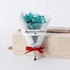 Fiori decorativi Mini bouquet essiccato Colorato artificiale secco Press Home Wedding Pography Sfondo Decor Accessori