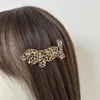 Akcesoria do włosów kwas octan pies zwierzęcy klip Diamond Y2K Dachshund Hairpin Headdress Rhinestone Duckbill Girl