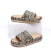 4cm Poop Feeling Soft Back Thick Back Slippers for Women Summer Household Graffiti Sandals Eva Leopard Print Slippers for Men Wholesale