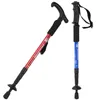 Trekking Poles Climbing Stick Telescopic vandringsstång bergsklättring camping som går utdragbar sockerrör för äldre 230425