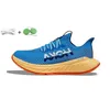 One Carbon Hoka X3 Men Running Shoes Sneaker Billowing Sail Festival Fuchsia Radiant Blue Coral Black Fire Red Midnight Women Trainers Sports Sneakers