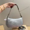 Teri schoudertas lederen subaxillaire tas nieuwe mode klassieke ketting onderarm handtas crossbody luxe designer hobo halve maan portemonnee dames avondtassen