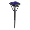 Solar Spotlights Outdoor Dual Doel Zonne -landschap Lamp Wand 3 Modi Lichtlicht Waterdicht voor tuinwerf Patio