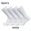 Meias esportivas 4 pares / conjunto Aero Pure Color Ciclismo Meias esportivas Silicone antiderrapante Pro Racing Bicycle Socks Summer Cool Calcetines Ciclismo 231124