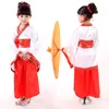 Stage Draag traditioneel oud Chinees kostuum voor Hanfu kindmeisjes kleding Kid Cosplay jurken Danskostuums