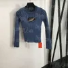 섹시한 가슴 중공 점퍼 셔츠 여자 긴 소매 니트 탑 스웨터 우아한 자른 니트 셔츠 티