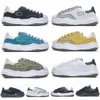 Designer Maison Mihara Yasuhiro Miharas Sapatos Casuais mmy Homens Mulheres Low Top Sole Canvas Sapato Couro Triplo Preto Branco Original Sole Cap Sneakers Mens Z3GU # Y3