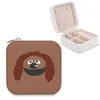 Jewelry Pouches Rowlf The Dog Storage Box With Built - In Mirror Organizer For Women