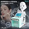 Goedkope prijs 7 in 1 Hydra Small Bubble Facial Therapy Water Dermabrasion Anti Aging Skin Mask Beauty Hydro Dermabrasion Machine