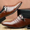 Dress Shoes Man For Men Formal skórzany luksusowe włoskie męskie Oxford Wskazane palce białe marki 2023