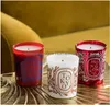 شموع معطرة العطر لكل تراجع عن طقوس Bougie Pare Home Decoration Collection City Exclusive Edition Edition Drop Dropress OTXNZ