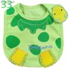 Bibs Burp Cloths 2021 Cotton Baby Bib Infant Saliva Towels Baby Waterproof Bibs Newborn Wear Cartoon AccessoriesL231125