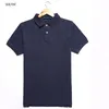 Groothandel 2018 Zomer nieuwe senior heren Polos-shirt Heren met korte mouwen Casual Fashion Polos Shirt Heren Solid Color Rapel Polos Shirt