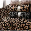 Decken, Leopardenmuster, hochwertiges Fleece und Sofa, superweiche, bequeme, leichte Decke