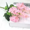 Kwiaty dekoracyjne 33 cm pe 6 kolory długie symulacja łodygi Hiacynt sztuczny bukiet przyjęcie weselne domowe dekoracja