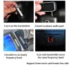 Mini Wireless 3,5 mm i bilmusik Audio FM sändare LCD Display Car Kit sändare bil mp3 spelare för iPhone Android mobiltelefon