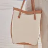 أزياء Nylon Canvas Underarm Ilo Beach Travel Bag Women Tote Leather Mens Houtter Shopper Pags Fudicury Designer Handbags Work Loop Presh Bag Crossbody Bag
