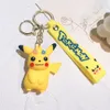 Moda urocza żółta kawaii 3D biżuteria brelok do broszuarki Różne projekty PVC Key Ring Akcesoria