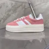 Gazelle Bold Pink Glow Designer schoenen Puls Mint Pink Core Zwart Wit Solar Sinaasappel Solar Groen Grijs Wit Super pop roze vrouwen Sportsneakers