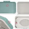 Soap Dishes Bathroom With Lid Home Plastic Box LeakProof Keeps Dry Travel Essentials 230425