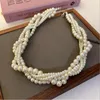 Pendant Necklaces Trendy Imitation Pearl Necklace Short Baroque Vintage Simple Party Wedding Jewelry For Women Gift Drop