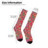 Chaussettes pour hommes unisexe hiver beaucoup d'yeux Yayoi Kusama Merch chaussettes de sport super douces idée cadeau