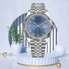 Black Mens Designer Watches High Quality Wristwatch Datejust Watch RELOJ Dial 41mm Automatic Movement Sapphire Glass Watch Waterproof Fashion