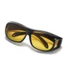 Lunettes de soleil Imwete hommes jour nuit conduite Vision sportive pour voyage en plein air plage fête coupe-vent lunettes de soleil