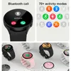 Smart Watch Herren für Samsung Galaxy 4 Bluetooth Call Smart Watch Herren 1,32 '' IPS Display Voice 24H Health Watch für Herren Damen