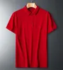 Мужские майки топы Zng Рубашка хлопка с коротким рукавом повседневные рубашки поло в летних топ -самец бесплатно Shippong 230424