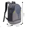Outdoor Bags Men Outdoor Soccer Sports Bag Basketball Backpack Football Gym Fitness Bag Waterproof Hiking Daypack Laptop Backpack J230424