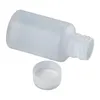 Storage Bottles 50pcs 30ml Small Plastic Mouth Travel Reagent Bottle Empty Sample