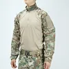 Mäns spårningsdräkter G3 Combat Shirt Pants Set Men Outdoor Field Training Frog Suit Tactical Military Camouflage Scouting Uniform CS S S