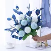 Decoratieve bloemen kunstmatige faux hortensia bloemstukken voor huizentuin feest bruiloft decoratie mediterrane stijl