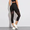 Leggings pour femmes Black patch mesh leg Jeggings pour femmes Leggins pour femmes Leggins pour femmes pantalons élastiques pour femmes jambes de fitness pour femmes 230424