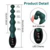 Vibratorer som vibrerar analpärlor Sexleksaker Prostata Massager Plug Vibrator för män och kvinnor Remote Control Butt G Spot Stimulor 231124