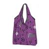 Borse per la spesa Calcio Calcio Generi alimentari Borsa tote Donna Moda Palloni Sport Shopper Borsa a spalla di grande capacità