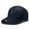 Summer Mesh respirável Baseball Cap homem Menino Proteção UV Pesquisa ao ar livre Tênis de tênis Caps de golfe Moda Panamá Hat RL514