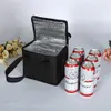 Mochilos Pacote de mochila Bolsa de refrigerador de almoço portátil Piquennic pacote de gelo de pacote de gelo com bolsa térmica Drink Sacos isolados Bolsa de entrega de comida W0425