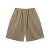 ESS Fashion Design Shorts Men's Sport Loose Fit Cotton pluche shortss1