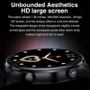 New Women Smart Watch Men Bluetooth Call Sport 390*390HD Dial personalizado Frequência cardíaca à prova d'água Lady Smartwatch