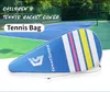 Tennistaschen Original Schlägertaschenhülle für 25-Zoll-Schläger Verdickter Schwamm Männer Frauen Padel-Paddelschläger Strand 231124