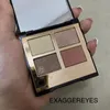 Maquillage Marque De Luxe Palette Oreiller Parler 4 Couleur Ombre À Paupières Exaggereyes Marque Luxueuse Palette De Fard À Paupières Mat Shimmer