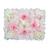 Dekorativa blommor Flower Panel Mat Screen Floral Elegant Backdrop Artificial For Bridal Shower Wedding Supplies