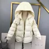 Luxuriöse Baby-Daunenjacken, einfarbig, Mädchen-Outwear, Winter-Designerkleidung für Kinder, Größe 110–160, Jungenmantel mit Kapuze, 25. Nov