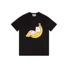 Designer dames t -shirt ronde nek katoenen aardbei bananen fruit belettering hoogwaardige heren heren korte mouw losse casual sport buiten vrouwen t shirts