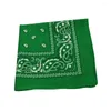 Pasma bandanas hankerchief bandana chusteczka men multifunkcyjna kwadratowy człowiek włosy szalik